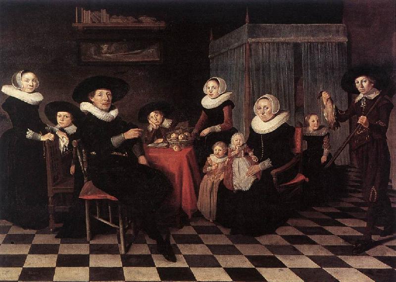 PALAMEDESZ, Antonie Family Portrait ga